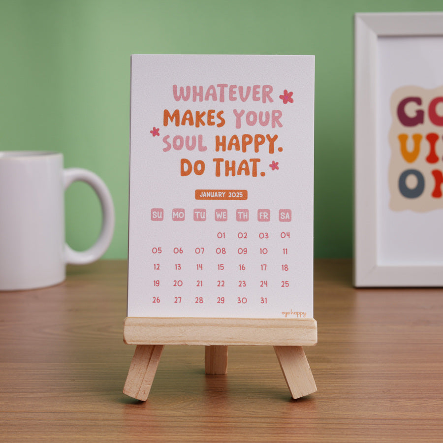 Positive Vibes Calendar Combo