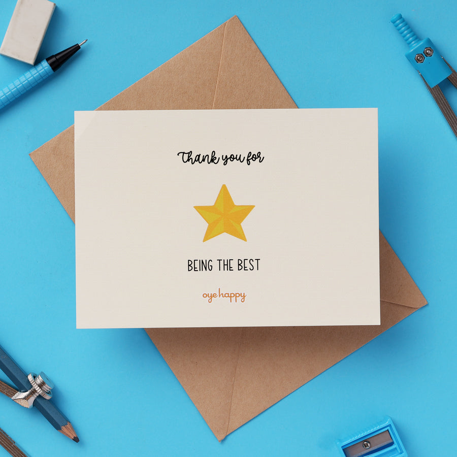 Thank You Teacher Cards (Set of 3)