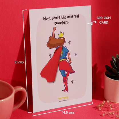 Supermom Cape Card