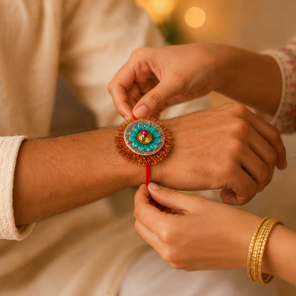 Rakhi Sliding Card