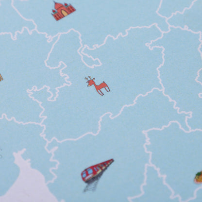 India Map of Memories - A2