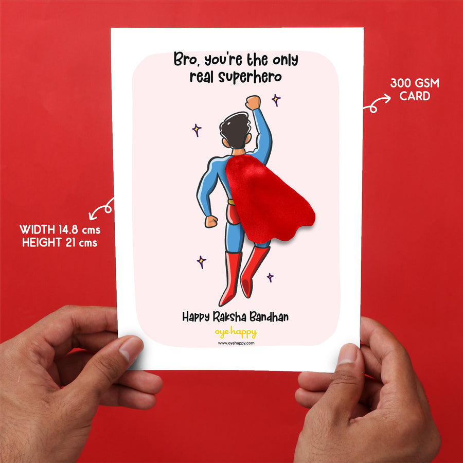 Super Bro Cape Card