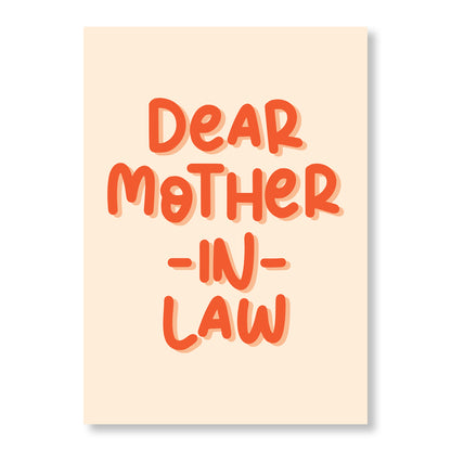 Dear Mother-in-Law