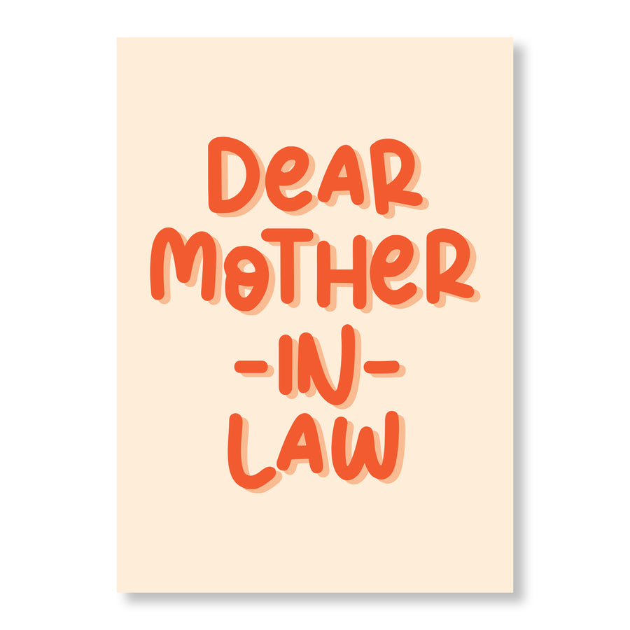 Dear Mother-in-Law