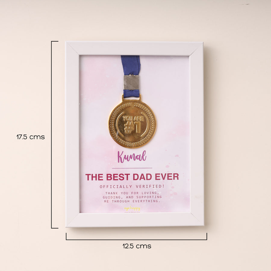 Customised Achievement Medal