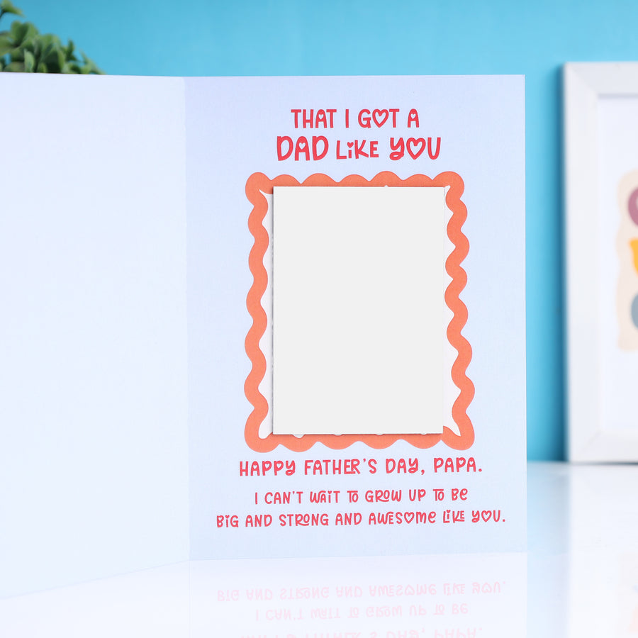Magic Mirror card for New Dad