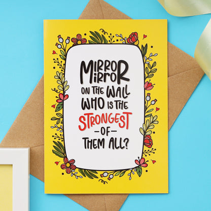 Women's Day Mirror Card