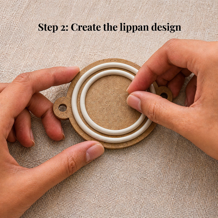 DIY Lippan Art