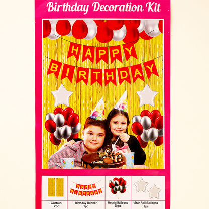 Happy Birthday Decoration Kit - Basic