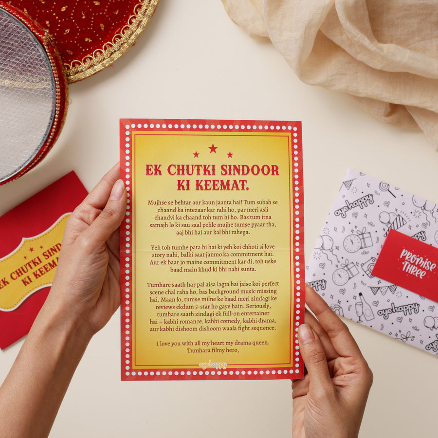7 Gifts 7 Promises Karwa Chauth