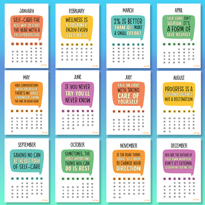 Happy Vibes Calendar