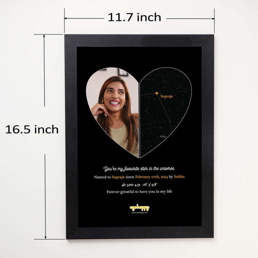 Star - Custom Photo Edition (A3 without Acrylic Glass)