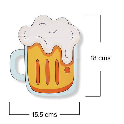 Pull Beer Mug Card