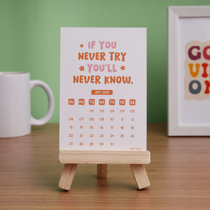 Positive Vibes Calendar