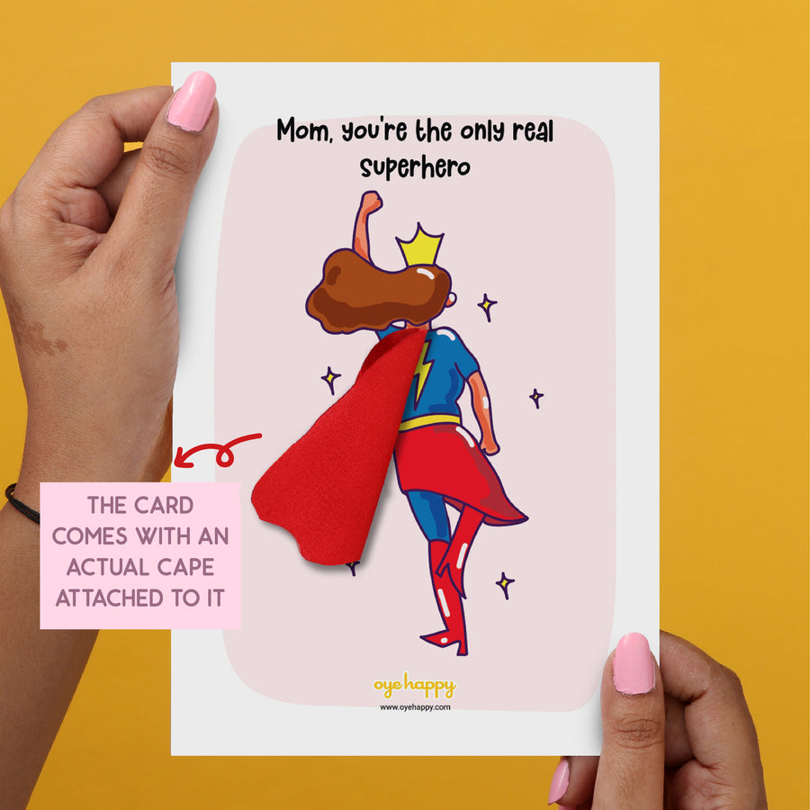 Supermom Cape Card