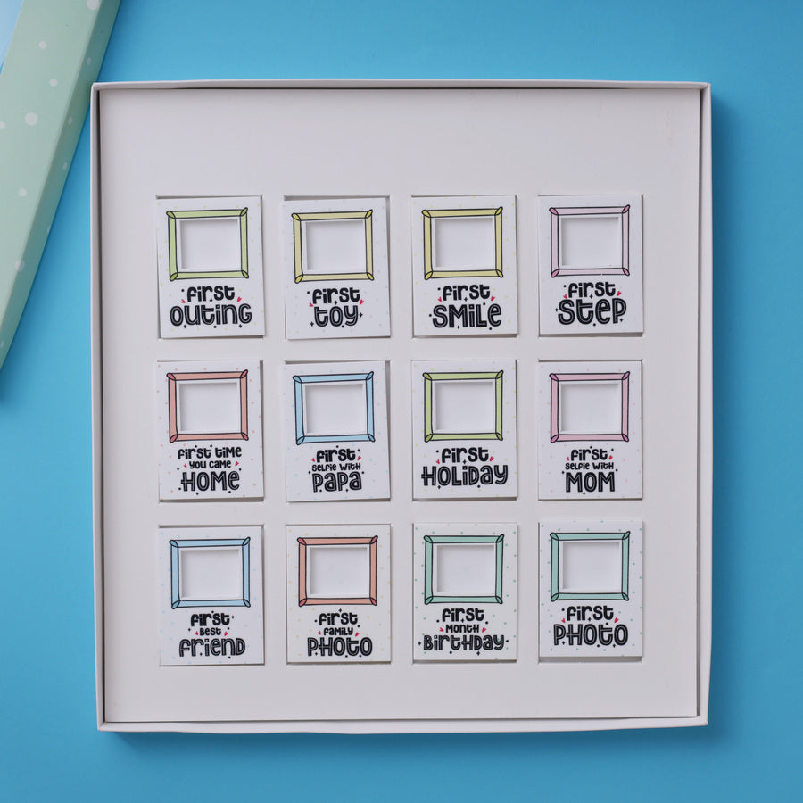 Baby Milestone Magnets