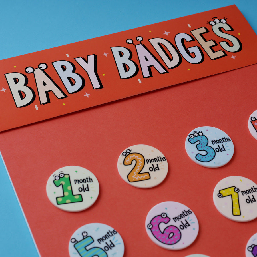 Baby Month Badges