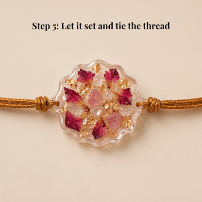 DIY Gemstone Rakhi
