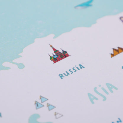 World Map of Memories