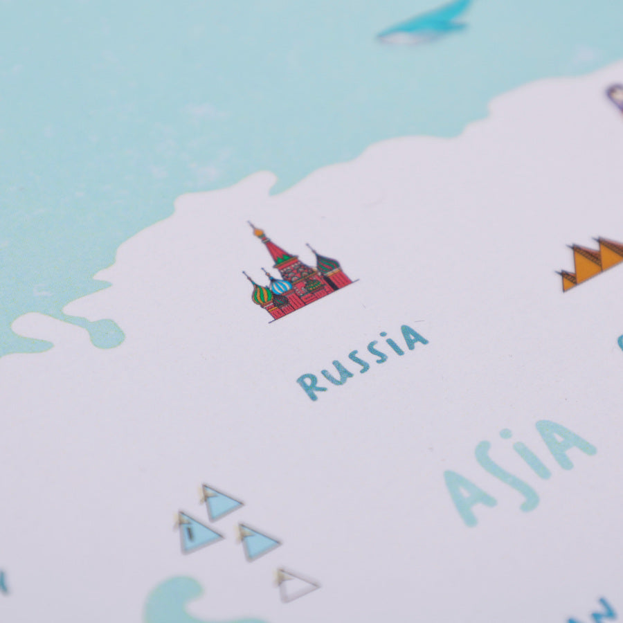 World Map of Memories