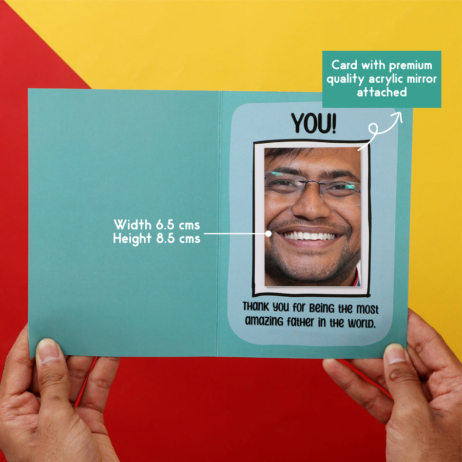 Magic Mirror Card for Dads