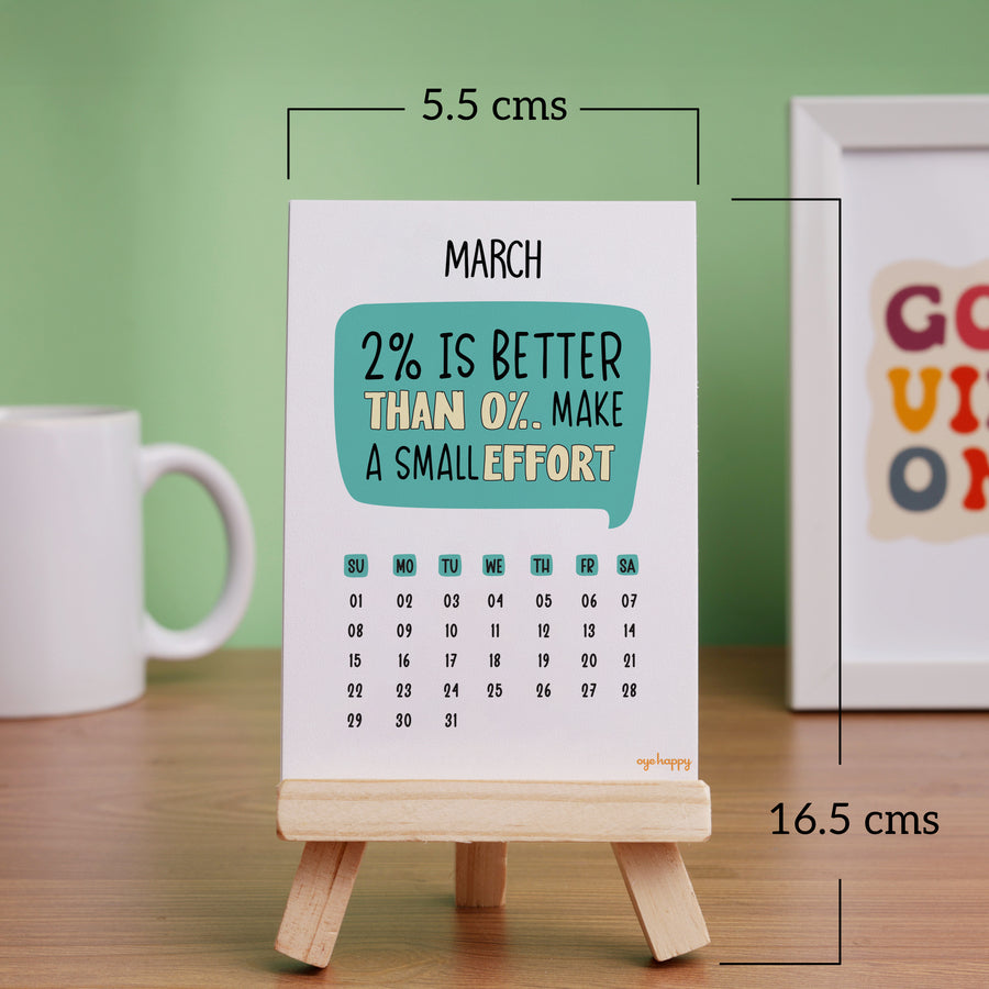 Happy Vibes Calendar Combo