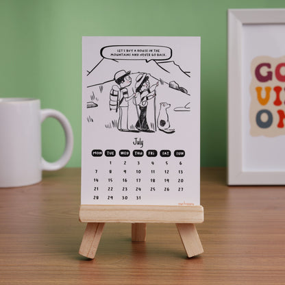 Couples Calendar Combo