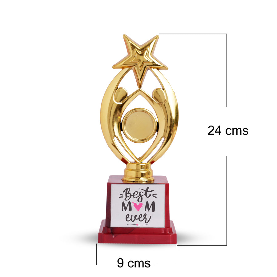 World’s No.1 Mom Trophy Combo