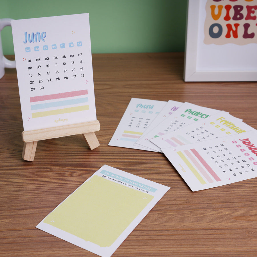 Manifestation calendar