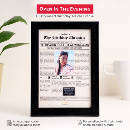 24-Hour Birthday Glitter  Hamper