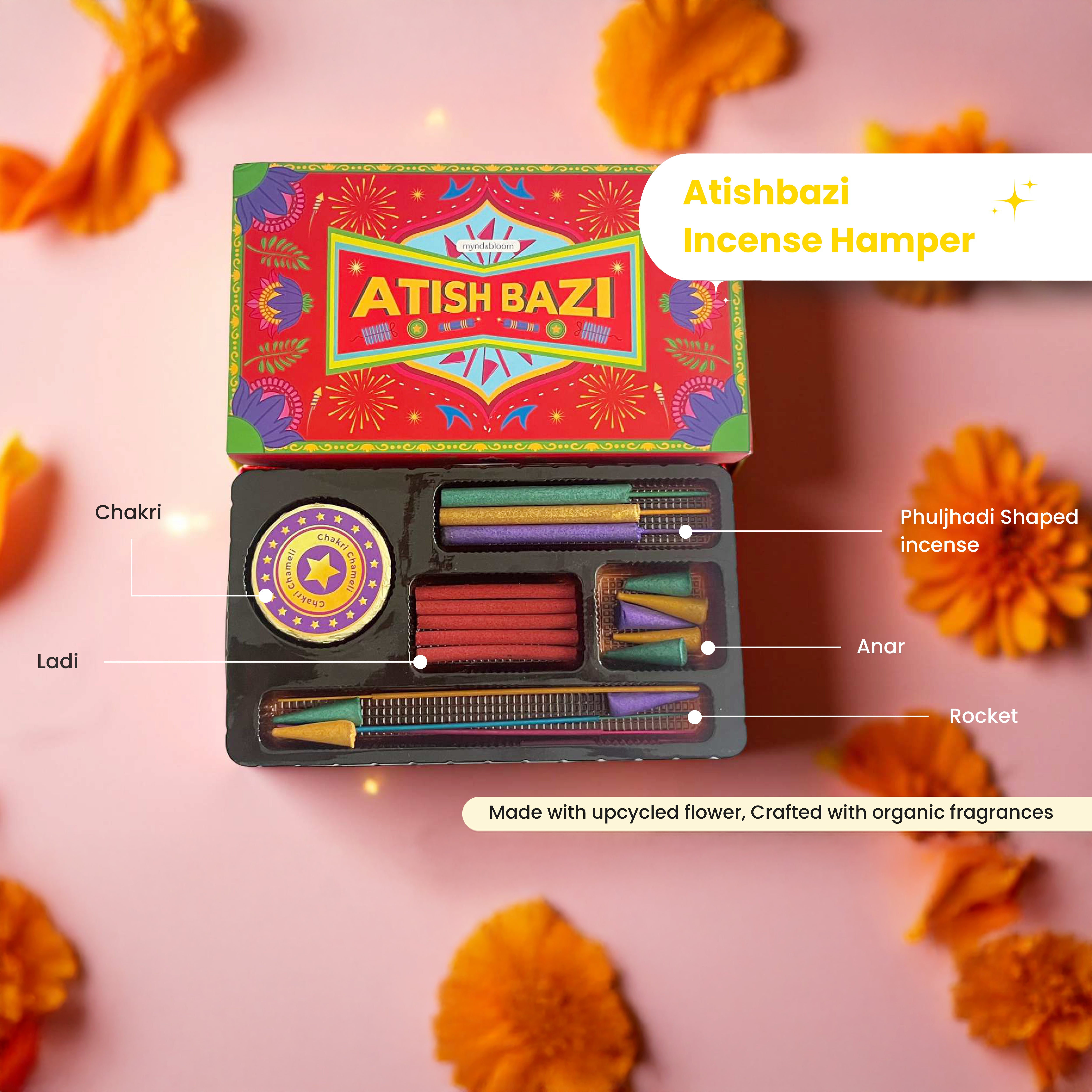 Atish Bazi Incense kit
