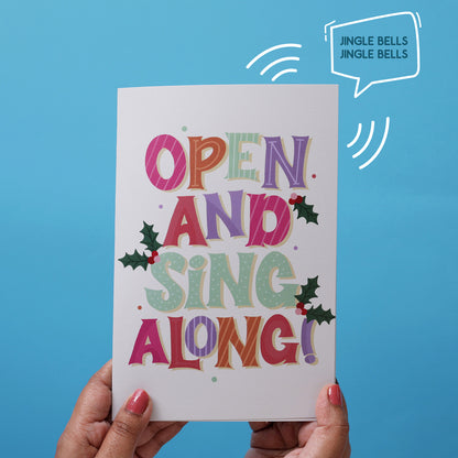 Christmas Carol Audio Card