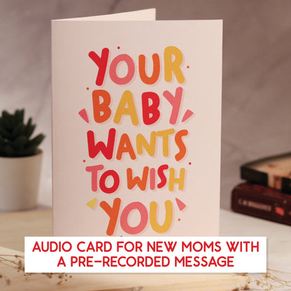 Audio Card From My Baby