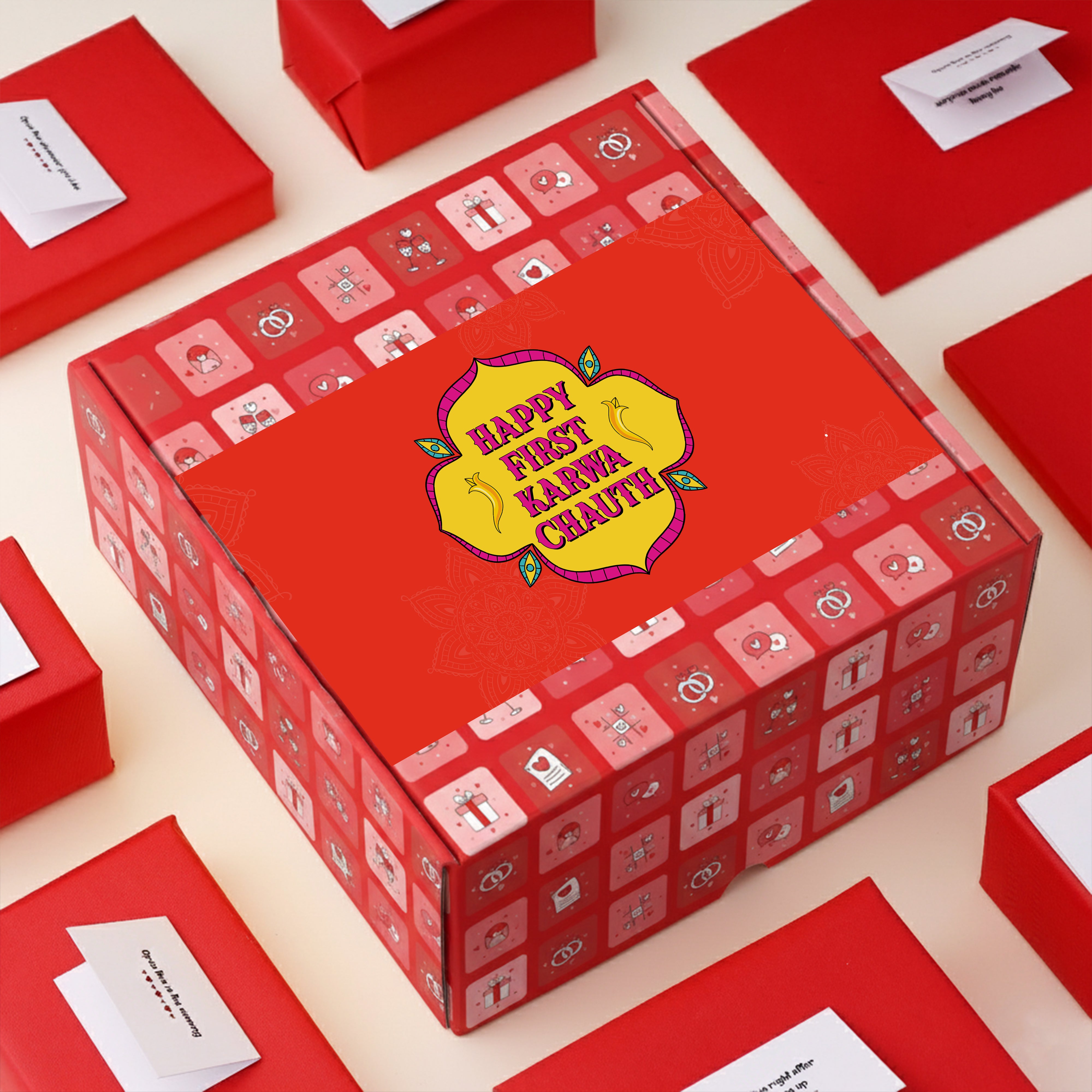 Happy First Karwa Chauth Glitter Hamper