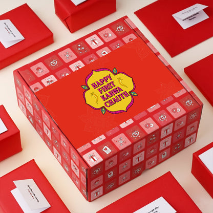Happy First Karwa Chauth Glitter Hamper