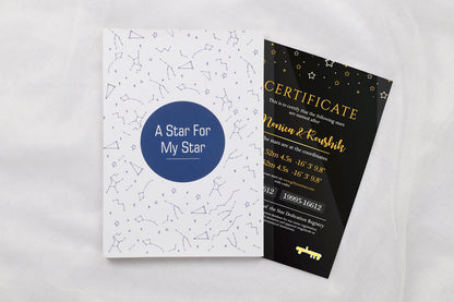 Stars for Couples - A3 With Glass (29.72 x 41.91 cm)