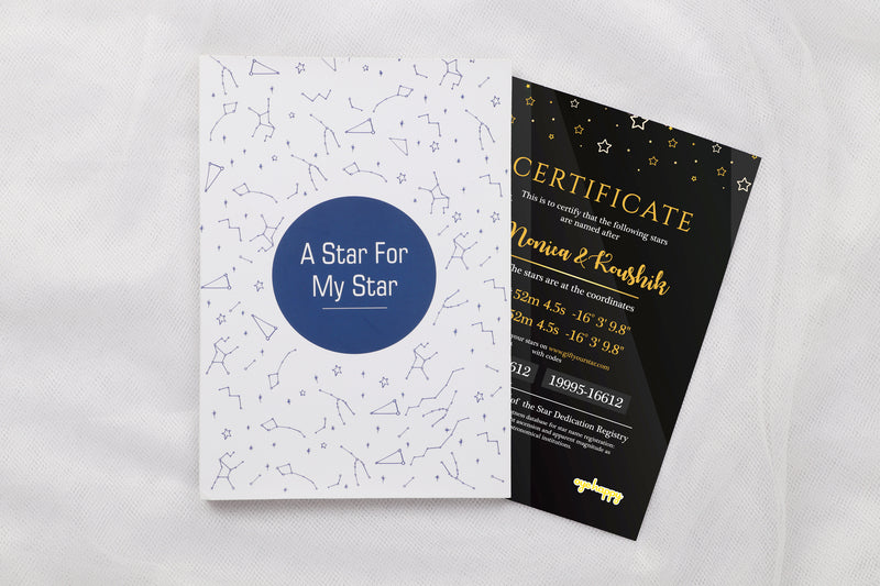 Stars for Couples - A3 With Glass (29.72 x 41.91 cm)