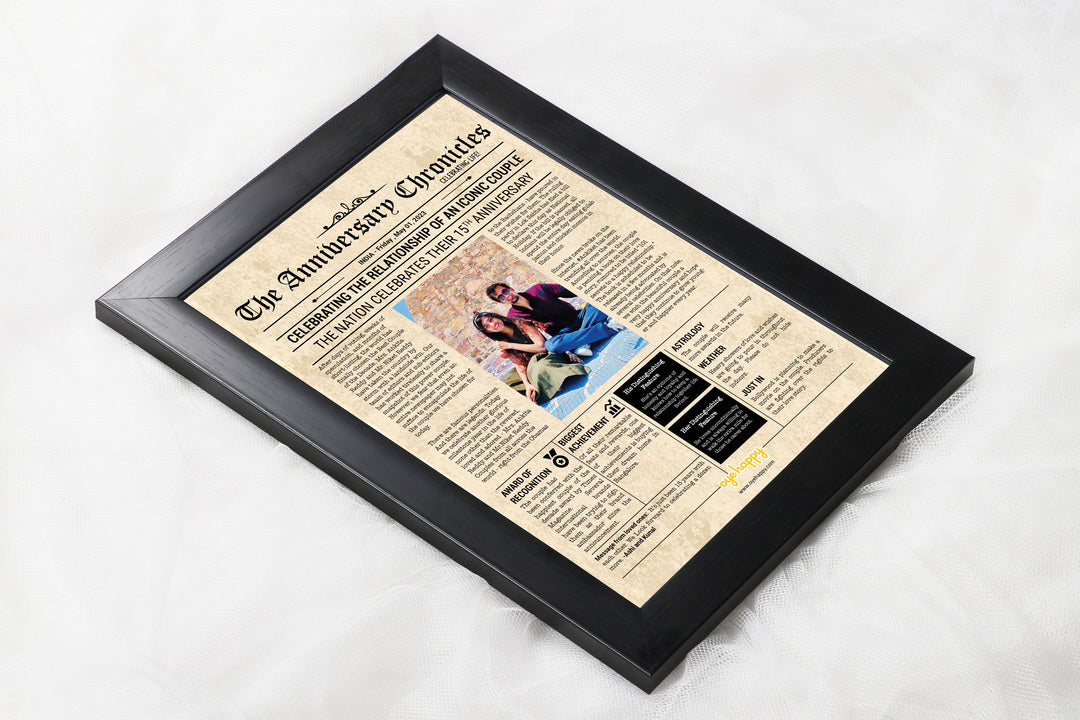 Anniversary Chronicles - A3 (29.72 x 41.91 cm)