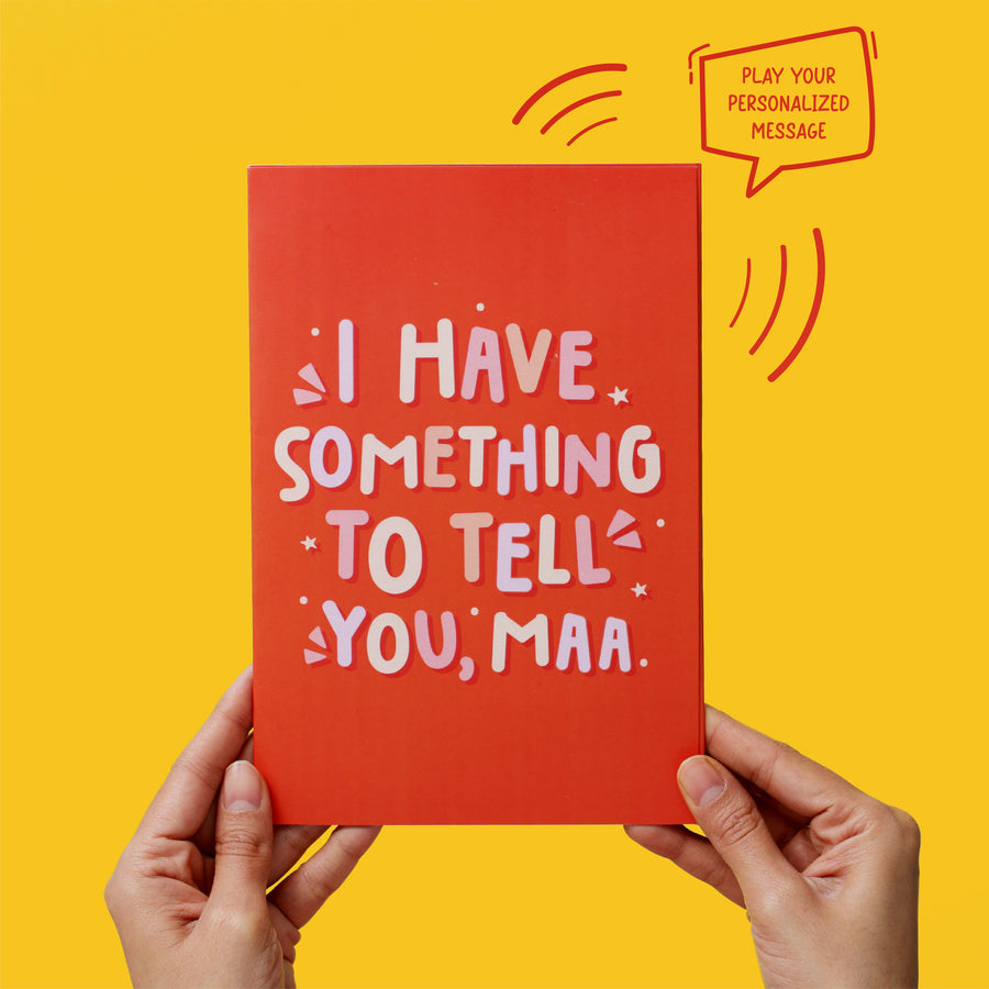 Re-recordable Audio Card for Mom