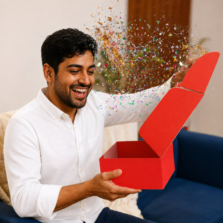 Glitter Hamper for New Dads