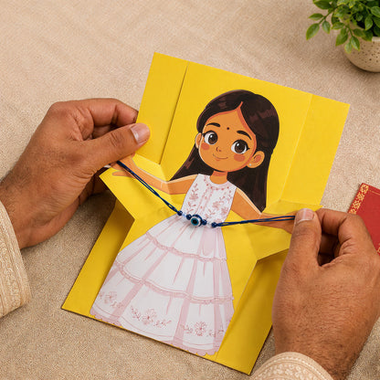 Hug Card Rakhi