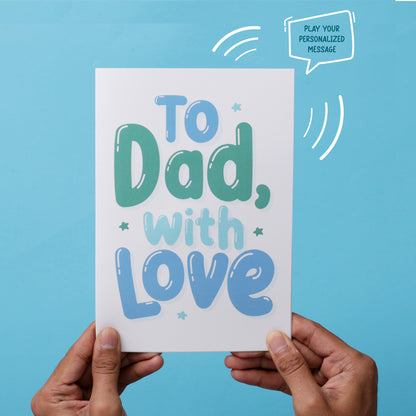 Re-recordable Audio Card for Dad