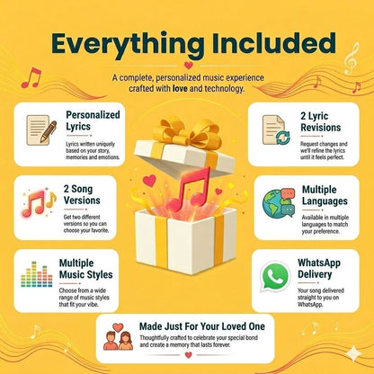 Create Your Own Personalised Song