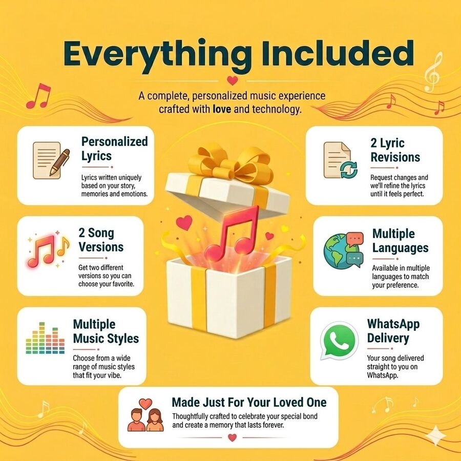 Create Your Own Personalised Song