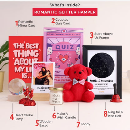 24-Hour Romantic Glitter Hamper