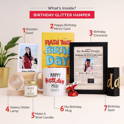 24-Hour Birthday Glitter  Hamper