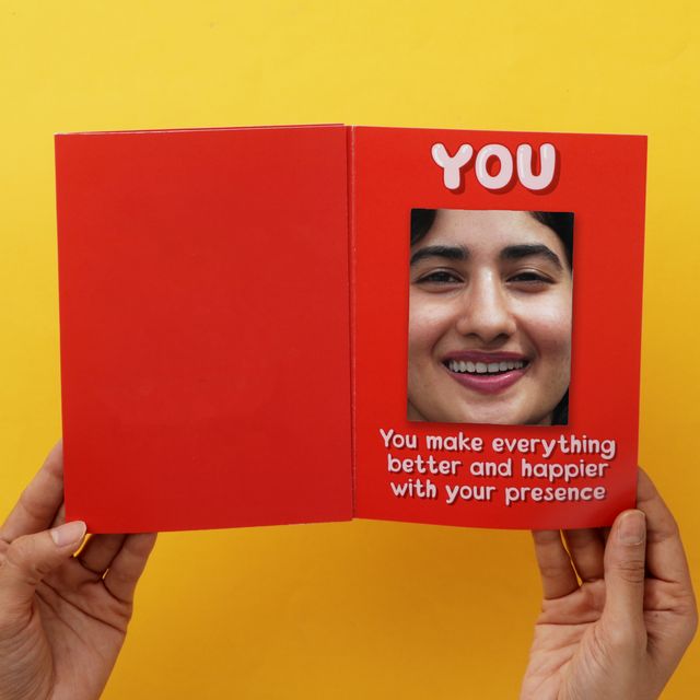 Romantic Mirror Card