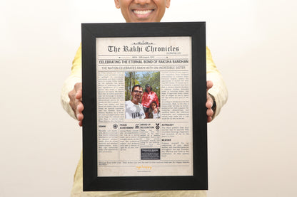 Rakhi Chronicle Frame