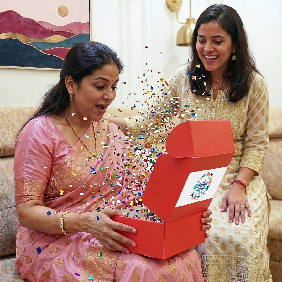 Glitter Hamper for Mom