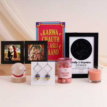 Happy First Karwa Chauth Glitter Hamper